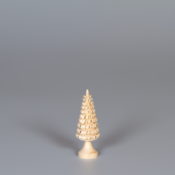 Erzgebirgischer Spanbaum Ringelbaum mit Stamm