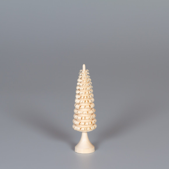 Erzgebirgischer Spanbaum Ringelbaum mit Stamm