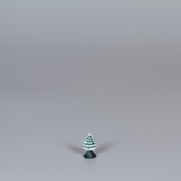 Erzgebirgischer Spanbaum Ringelbaum mit Stamm