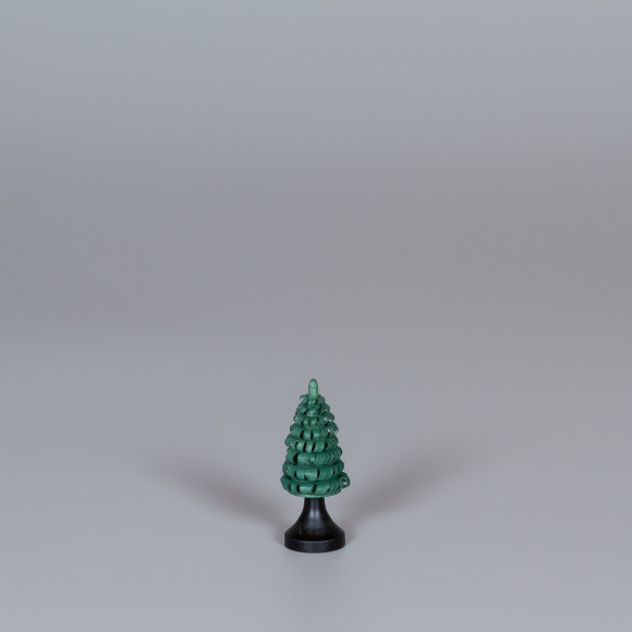 Erzgebirgischer Spanbaum Ringelbaum mit Stamm