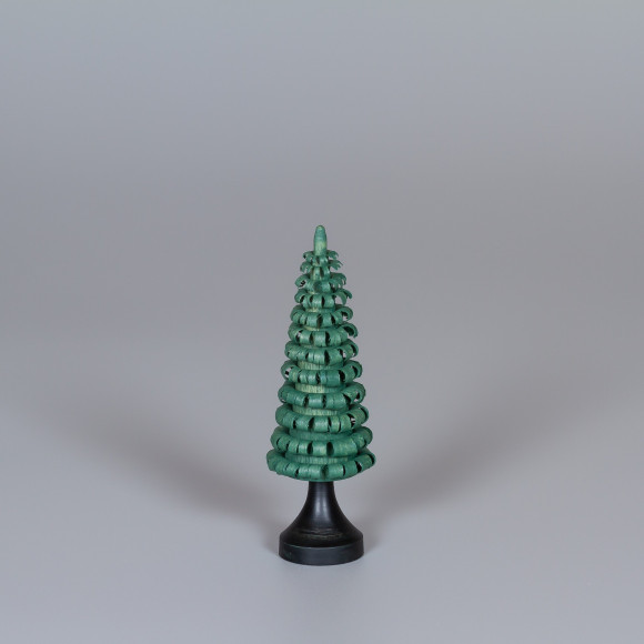 Erzgebirgischer Spanbaum Ringelbaum mit Stamm