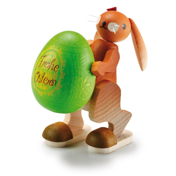Hase mit großem Ei