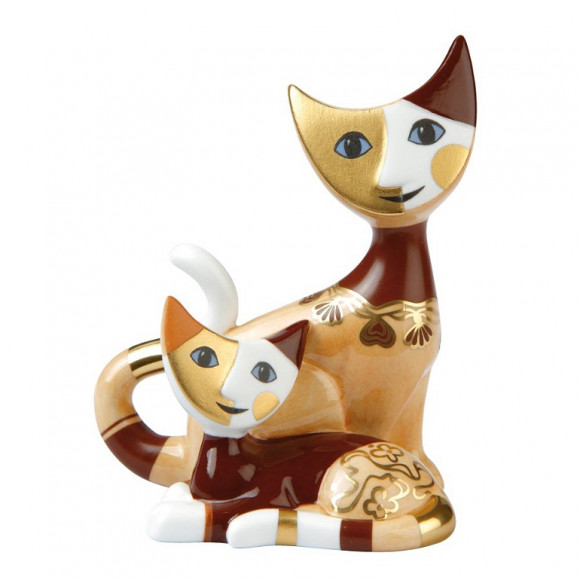 Rosina Wachtmeister Katzen Cora & Bino, 8 cm