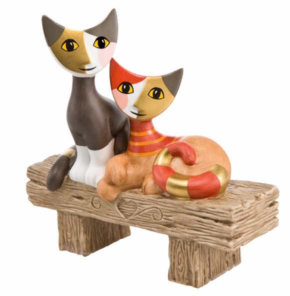 Rosina Wachtmeister Katze Bella vista, 11,5 cm