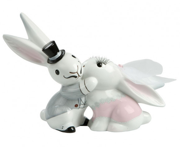 Bunny de luxe Wedding Bunny in Love