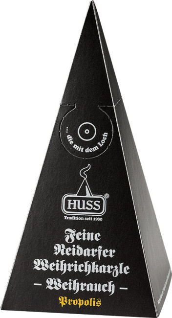 24 Feine Neudorfer Räucherkerzen Weihrauch Propolis Spitzkegel