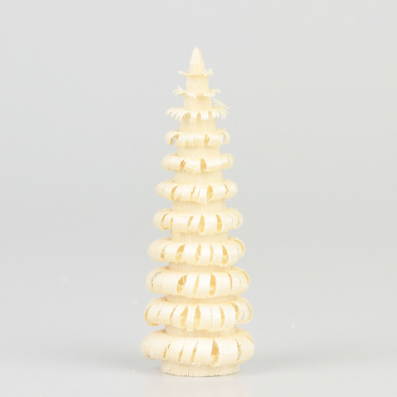 Erzgebirgischer Spanbaum Ringelbaum natur - 5 cm
