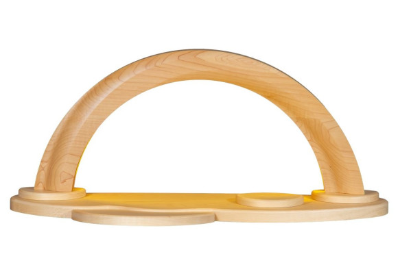 LED-Schwibbogen Massiv Ahorn