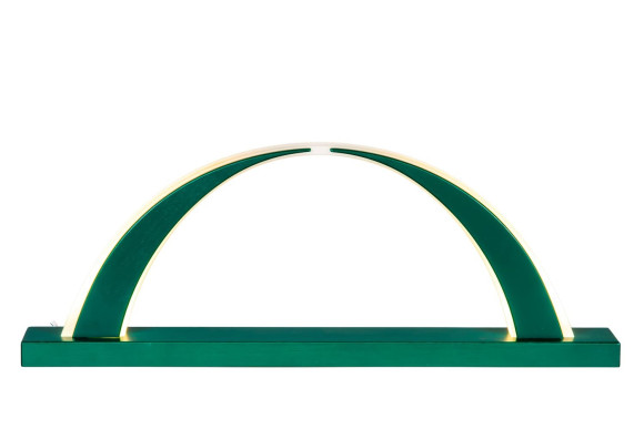 LED-Schwibbogen Moosgrün