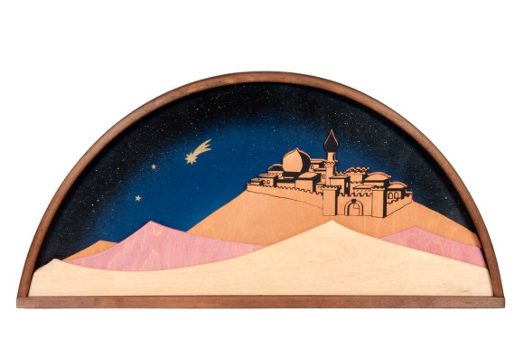 Ulmik Krippenhintergrund