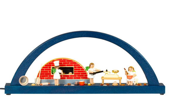 LED Schwibbogen Engelbäckerei