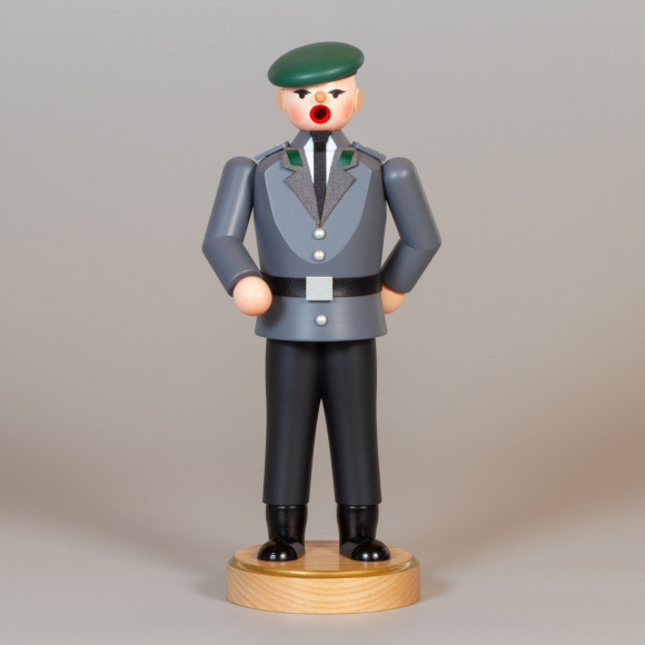 Räuchermann Bundeswehr Soldat grünes Barett