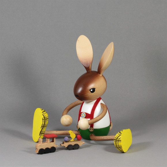 Kuhnerthase Hase mit Zug