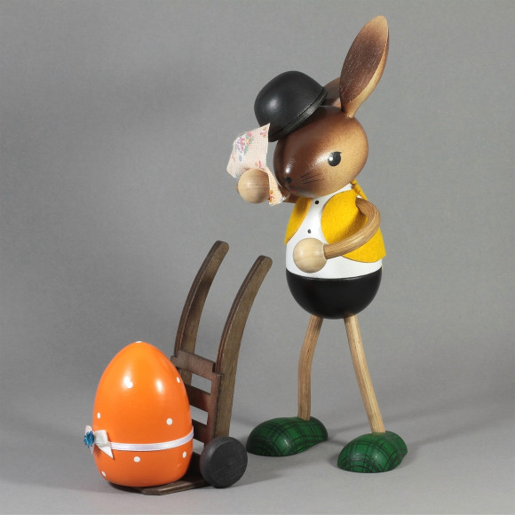 Kuhnerthase Hase mit Sackkarre