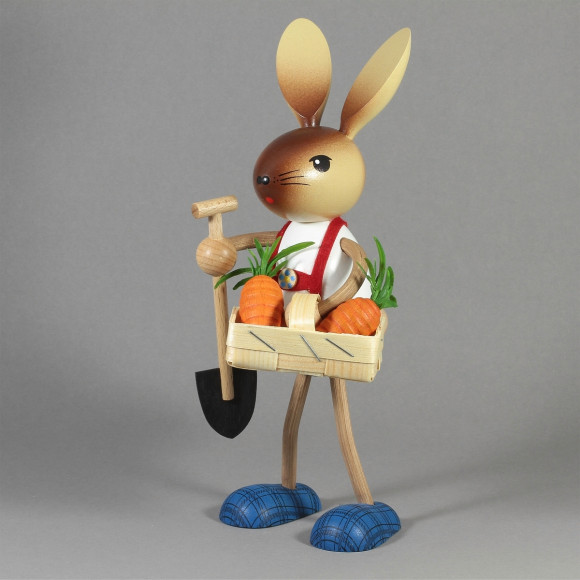 Kuhnerthase Hase als Möhrengärtner
