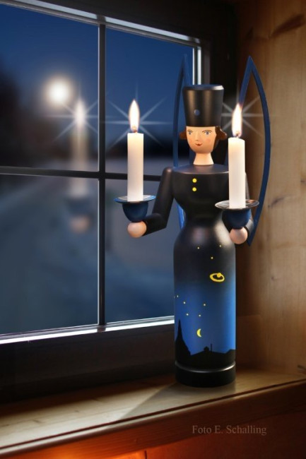 Lichterengel Jahresengel  2025 "Gute Nacht Engel" - 29 cm