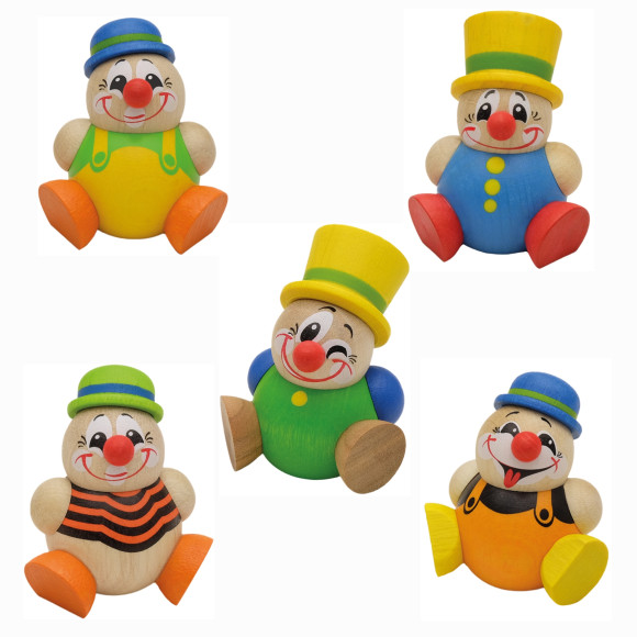 Cool-Man Kugelfiguren Clowny, 5-teilig
