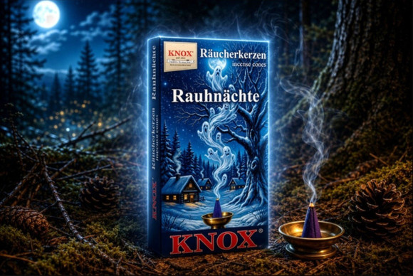 Räucherkerzen  -  Rauhnächte 35g, 24 Stk. Packung