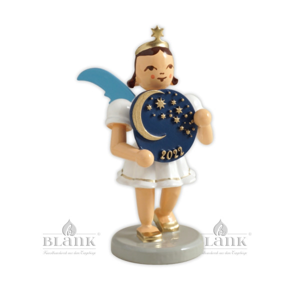 Kurzrockengel mit Mond und Sterne