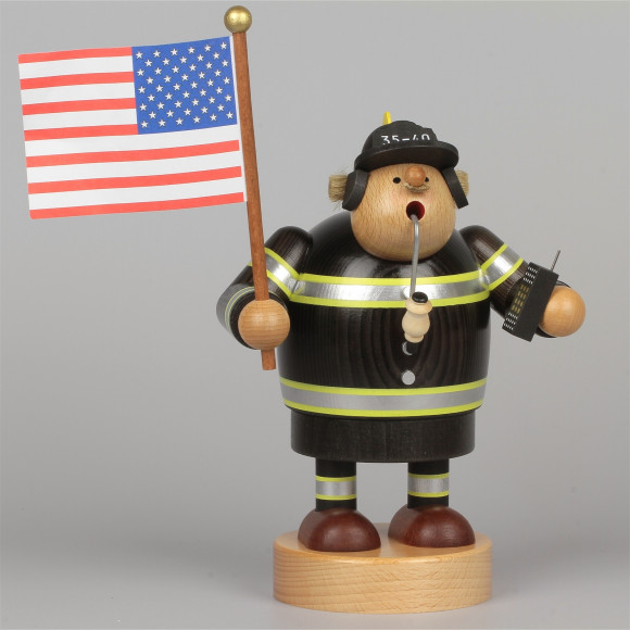 Räuchermann Feuerwehrmann aus USA