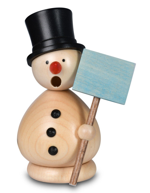 Räuchermännchen Schneemann Günter natur
