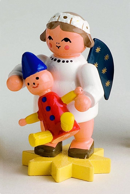 Margeritenengel mit Kasper - Rarität