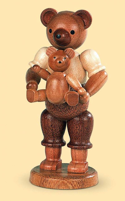 Bärenvater mit Kind