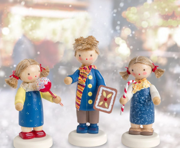 Flade Weihnachtsmarktkinder 2025 - 3-teilig