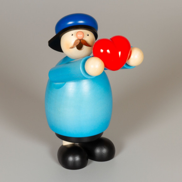 Räuchermann Liebesbotschafter mit Herz