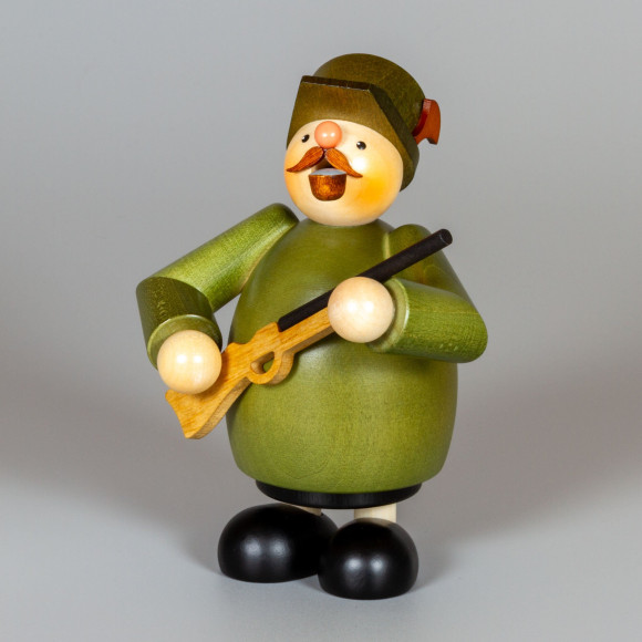 Maik Körner Räuchermann Jäger mit Gewehr