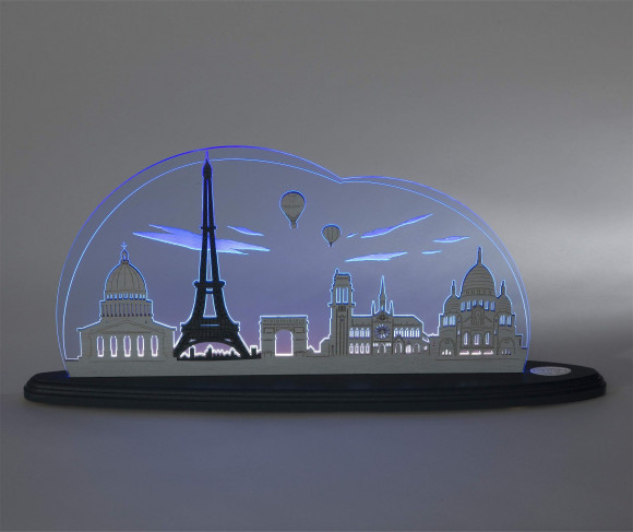 LED Motivleuchte 'Ich liebe Paris'
