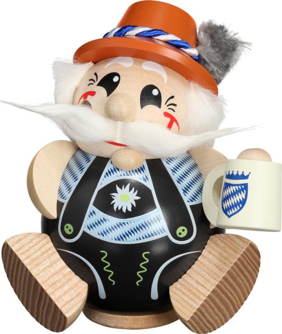 Kugelräuchermännchen Bayer, exklusiv