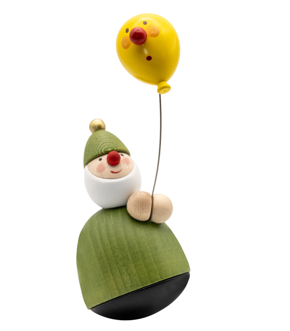 Dekofigur Picus mit Luftballon