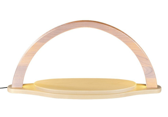 LED-Schwibbogen zum selbst bestücken - Ahorn - groß