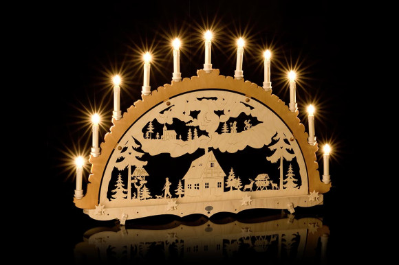 Lichterbogen Waldhaus
