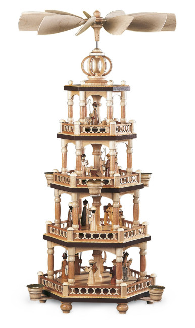 Pyramide Heilige Geschichte, 4-stöckig
