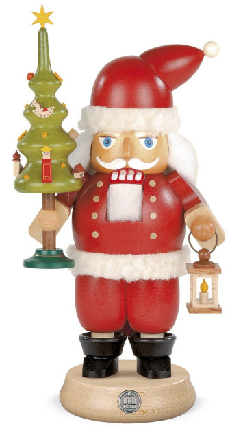 Nussknacker Weihnachtsmann mit Baum