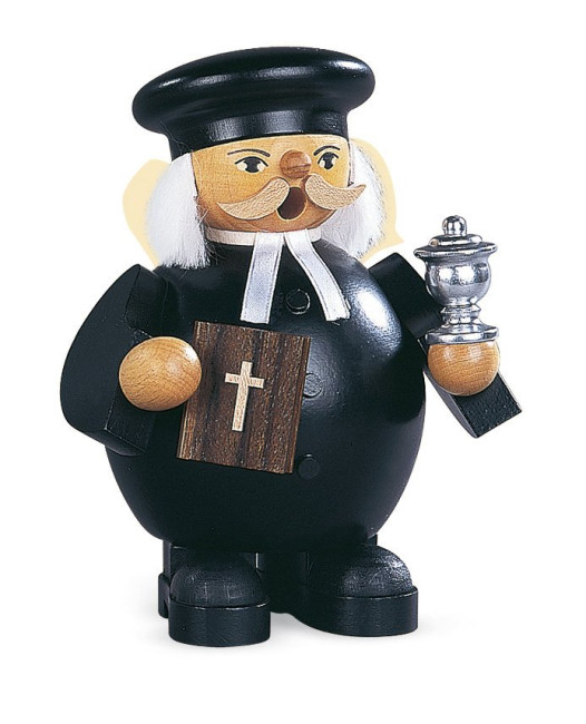 Müller Räuchermännchen evangelischer Pfarrer