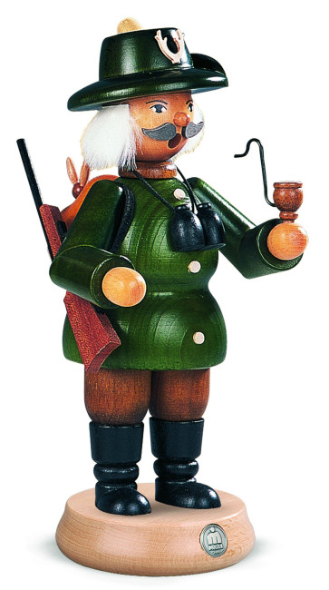 Räuchermann Förster grün