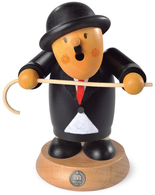 Müller Räuchermännchen Müllerchen Charlie Chaplin