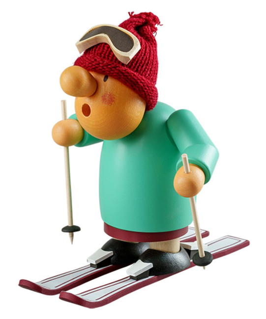 Müller Räuchermännchen Müllerchen auf Ski