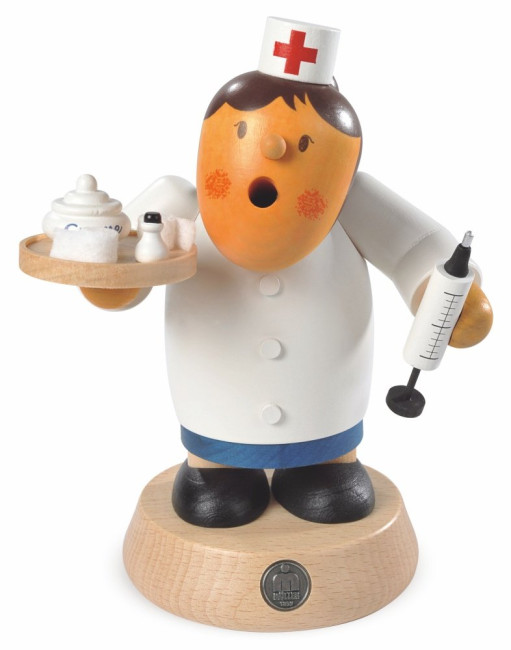 Müller Räuchermännchen Müllerchen Krankenschwester 