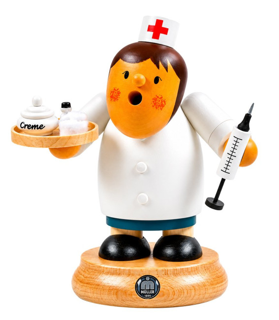 Müller Räuchermännchen Müllerchen Krankenschwester