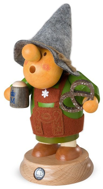 Räuchermännchen Müllerchen Bayer mit Filzhut