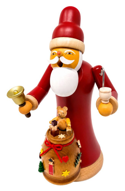 Müller Räuchermann Weihnachtsmann mit Geschenken