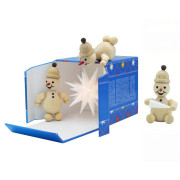 Set Schneemann Junior Schöne Bescherung mit Herrnhuter Stern + Junior Sternemacher