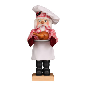 Nussknacker Weihnachtsmann Küchenchef Koch