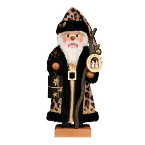 Nussknackerl Weihnachtsmann Wild Leo
