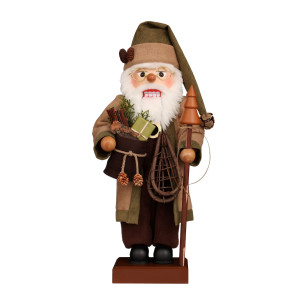 Nussknackerl Weihnachtsmann Waldgeschenke