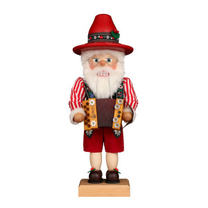 Nussknacker Bayer mit Ziehharmonika